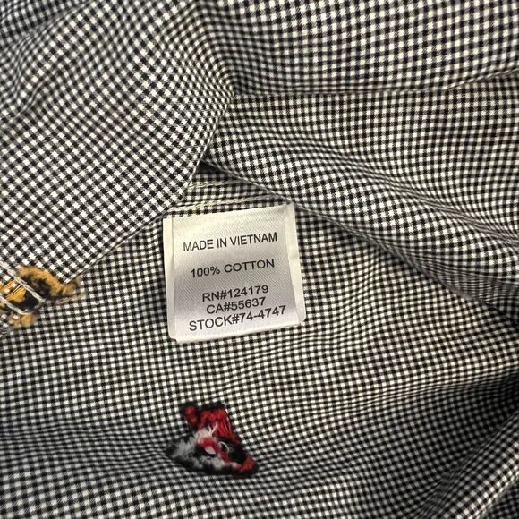 Johnston and Murphy Pirate Print Button Up Shirt - Picture 5 of 5